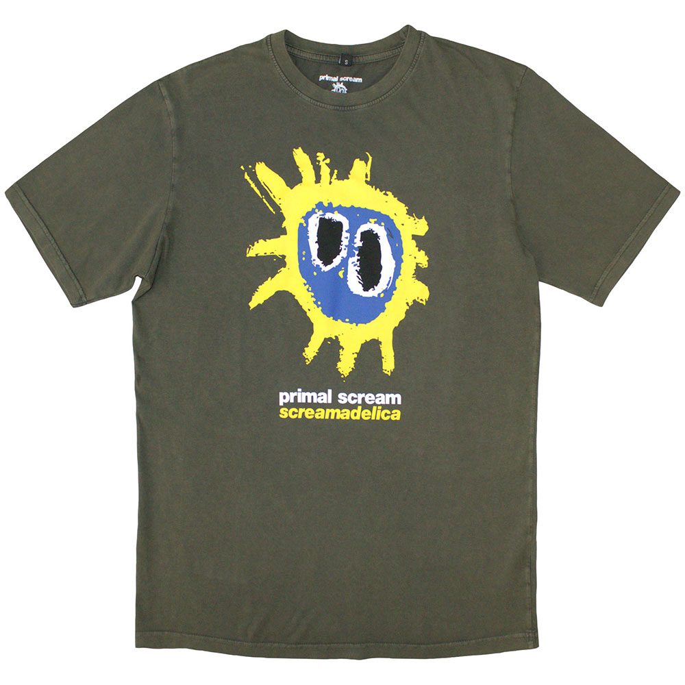 Primal Scream - Screamadelica Tshirt Homme - Vert